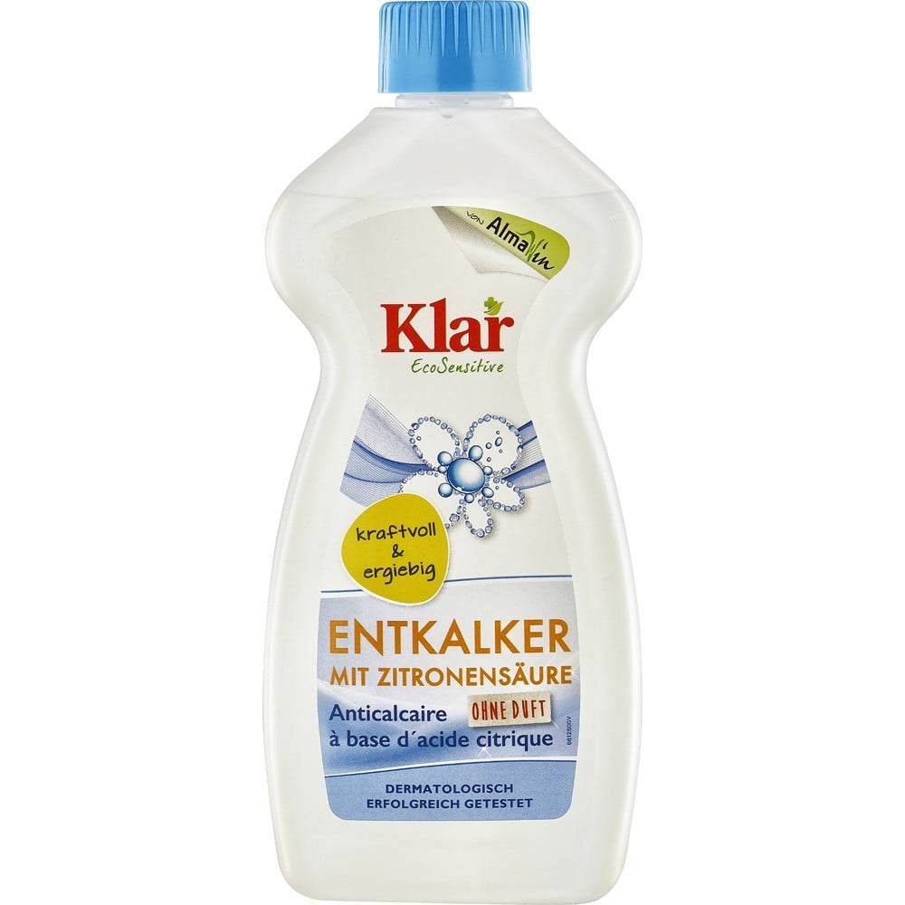 Decalcificator cu acid citric sensitiv fara parfum - Klar