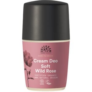 Deo Roll-on crema fina cu trandafir salbatic - Urtekram