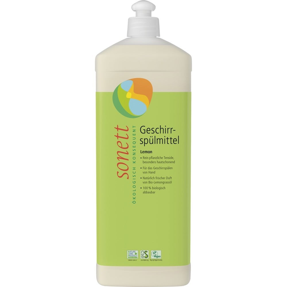 Detergent ecologic pentru spalat vase cu lamaie - Sonett
