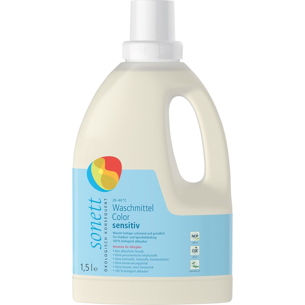 Detergent lichid pentru rufe colorate pentru alergici - Sonett
