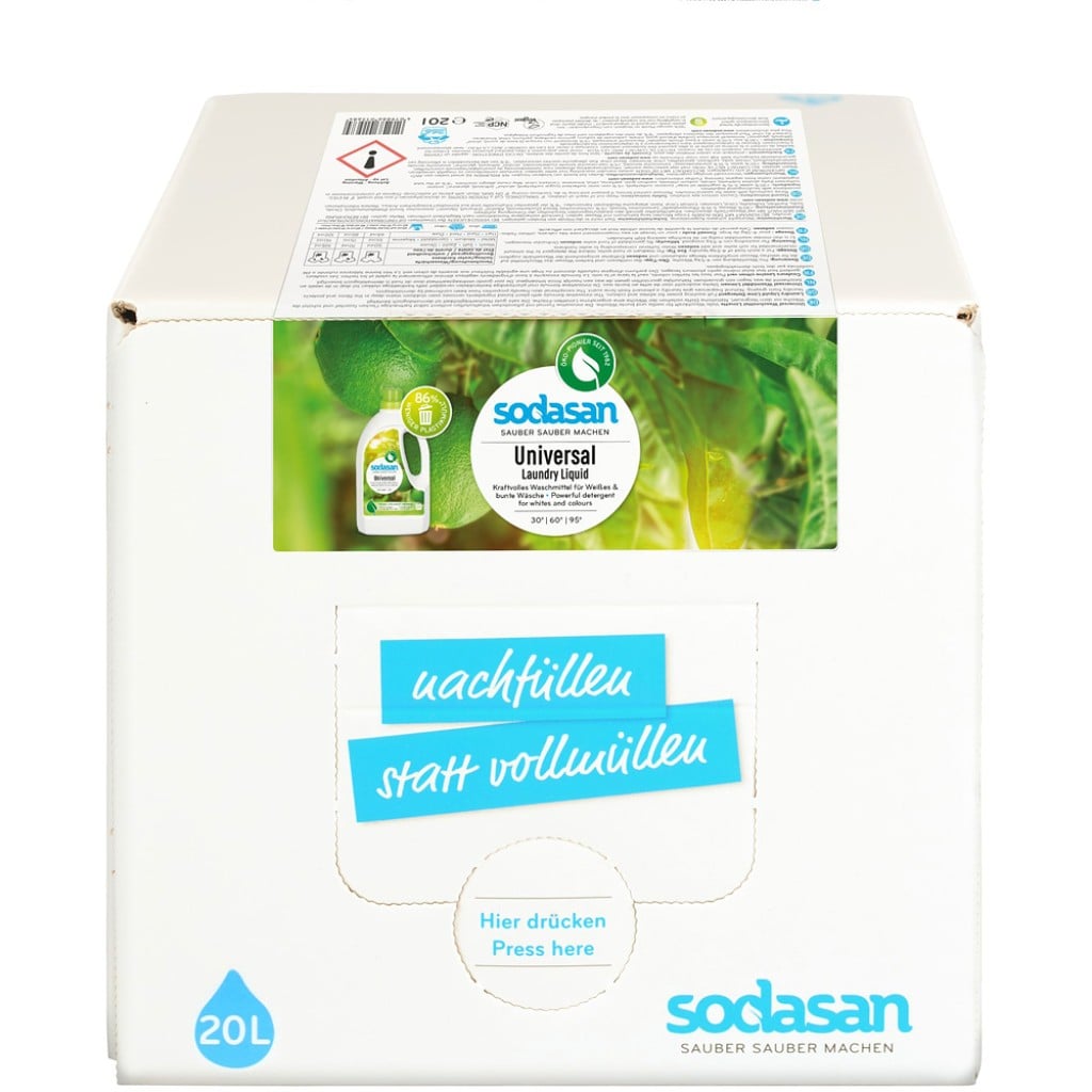Detergent lichid universal cu lime bag-in-box - Sodasan