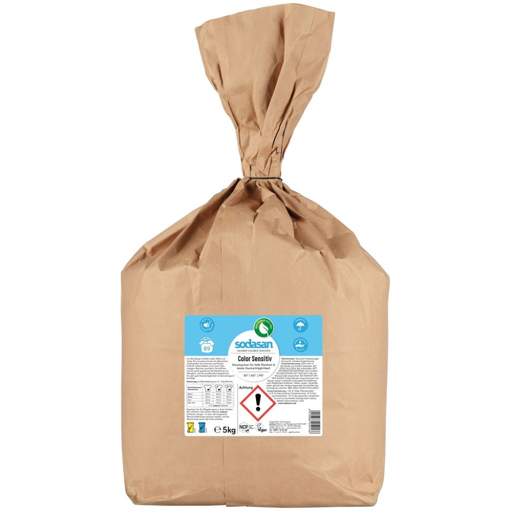 Detergent pudra color Sensitiv - Sodasan
