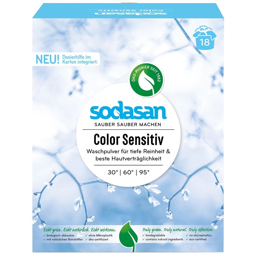 Detergent pudra Color Sensitiv - Sodasan