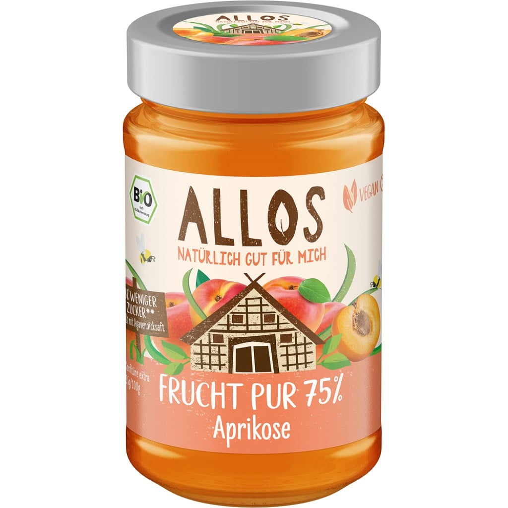 Dulceata de caise cu sirop de agave, eco - Allos
