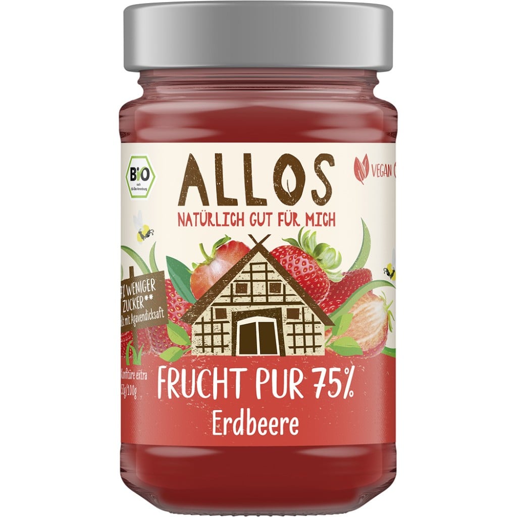 Dulceata de capsuni cu sirop de agave, eco - Allos