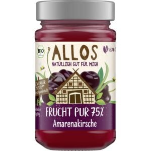 Dulceata de cirese amare cu sirop de agave, eco - Allos