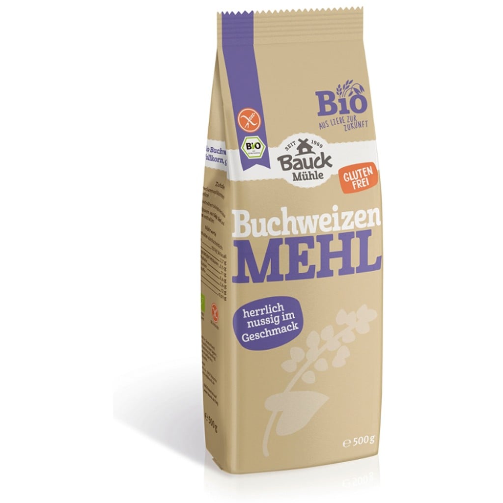Faina integrala de hrisca fara gluten, eco - BauckHof