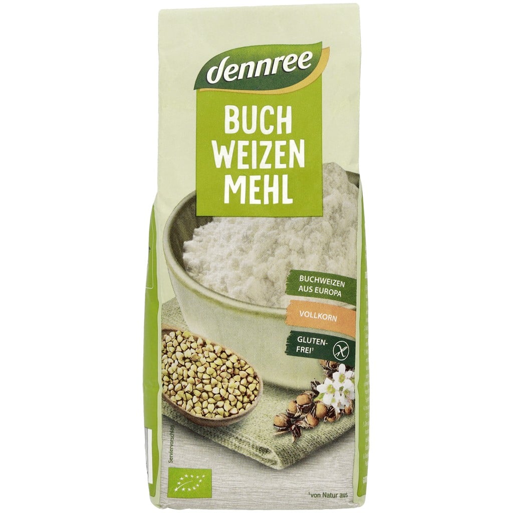 Faina integrala de hrisca fara gluten, eco - Dennree