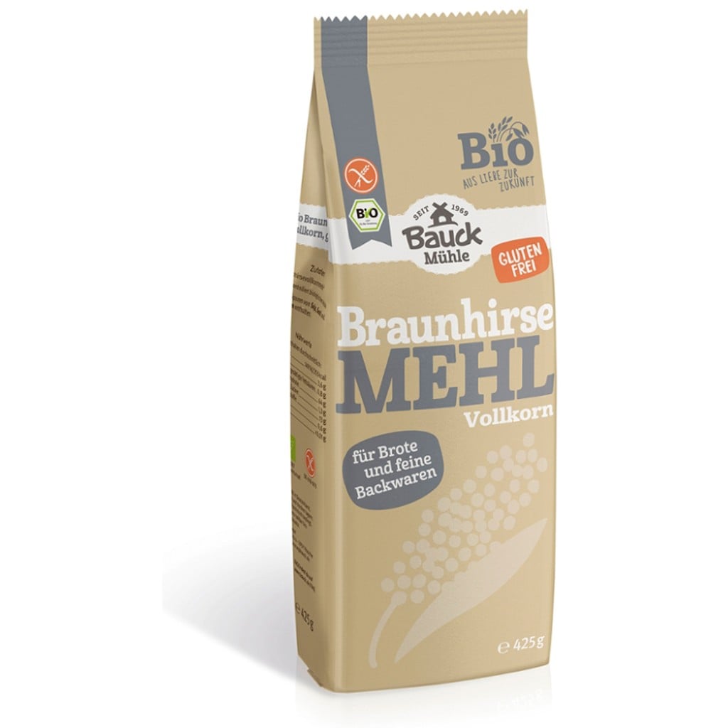 Faina integrala din mei brun fara gluten, eco - BauckHof
