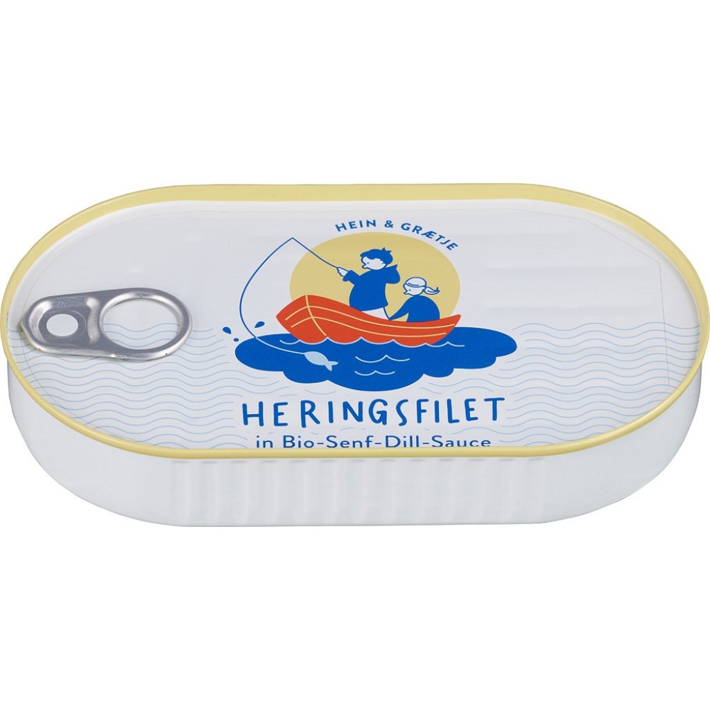 File de hering in sos eco de mustar cu marar - Hein Graetje