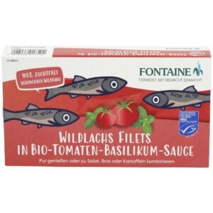 File de somon salbatic in sos de tomate cu busuioc - Fontaine