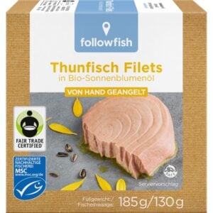 File de ton in ulei bio de floarea-soarelui - Followfish