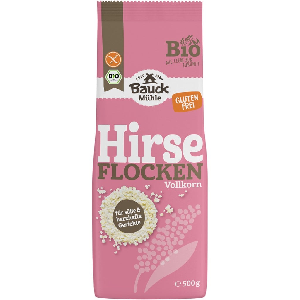 Fulgi integrali de mei fara gluten, eco - BauckHof