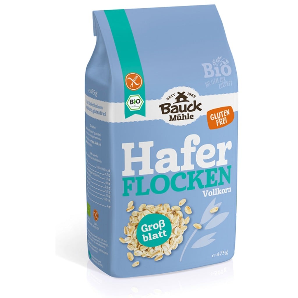 Fulgi mari de ovaz fara gluten, eco - BauckHof