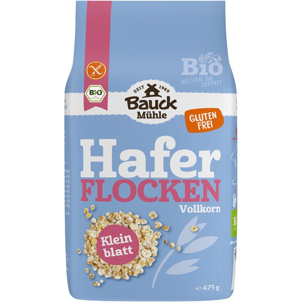 Fulgi mici de ovaz fara gluten, eco - BauckHof