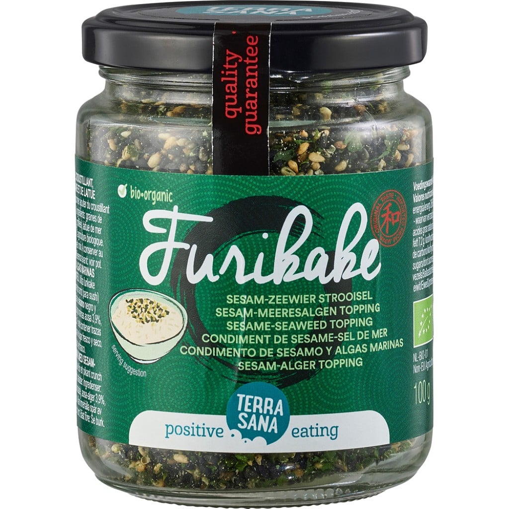 Furikake amestec alge marine si susan, eco - Terrasana