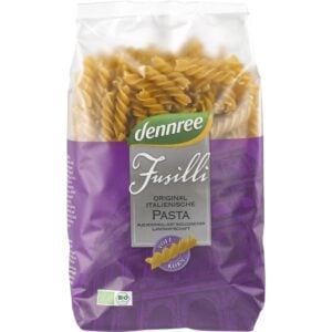 Fusilli din grau dur integrale, eco - Dennree