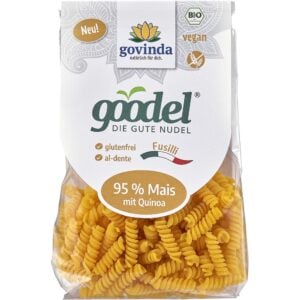 Fusilli din porumb cu quinoa fara gluten, eco - Govinda