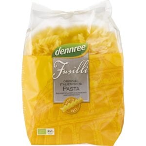 Fusilli din porumb si orez fara gluten, eco - Dennree