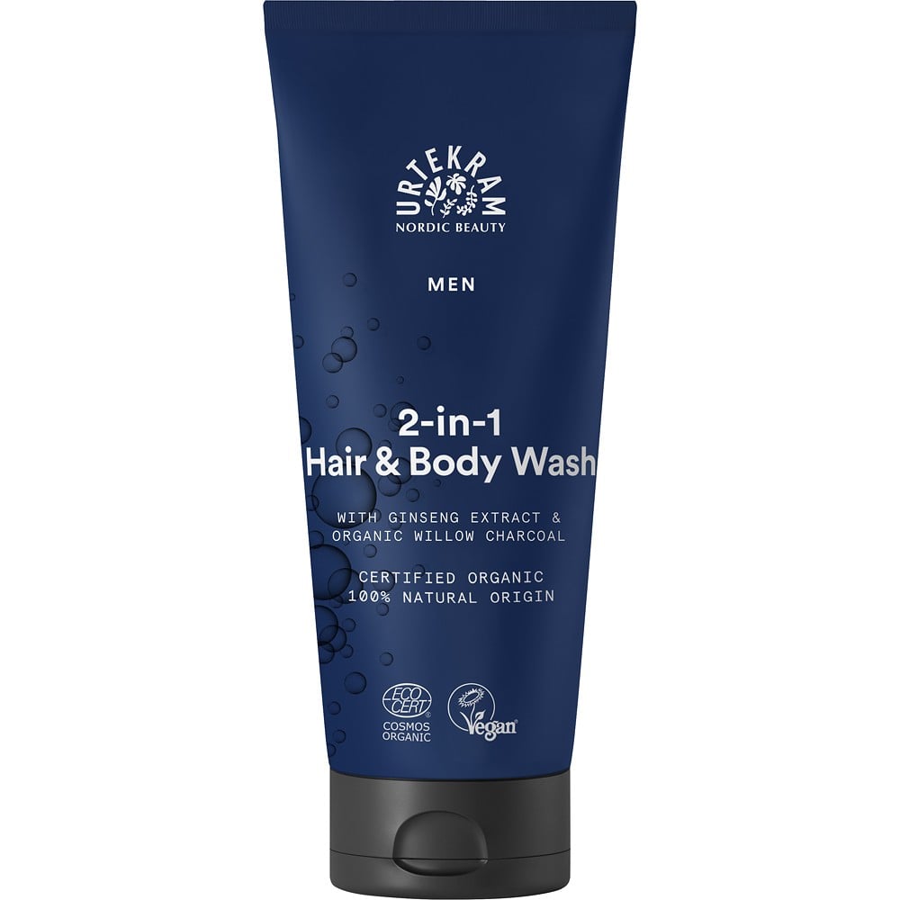 Gel de dus 2 in 1 par si corp pentru barbati - Urtekram
