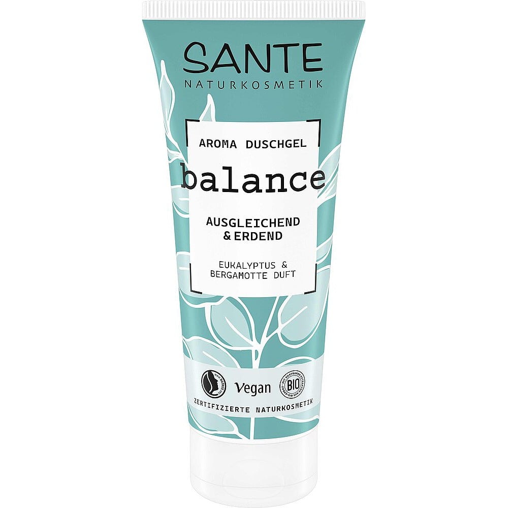 Gel de dus Balance cu eucalipt si bergamota - Sante