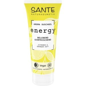Gel de dus Energy cu lamaie si portocala - Sante