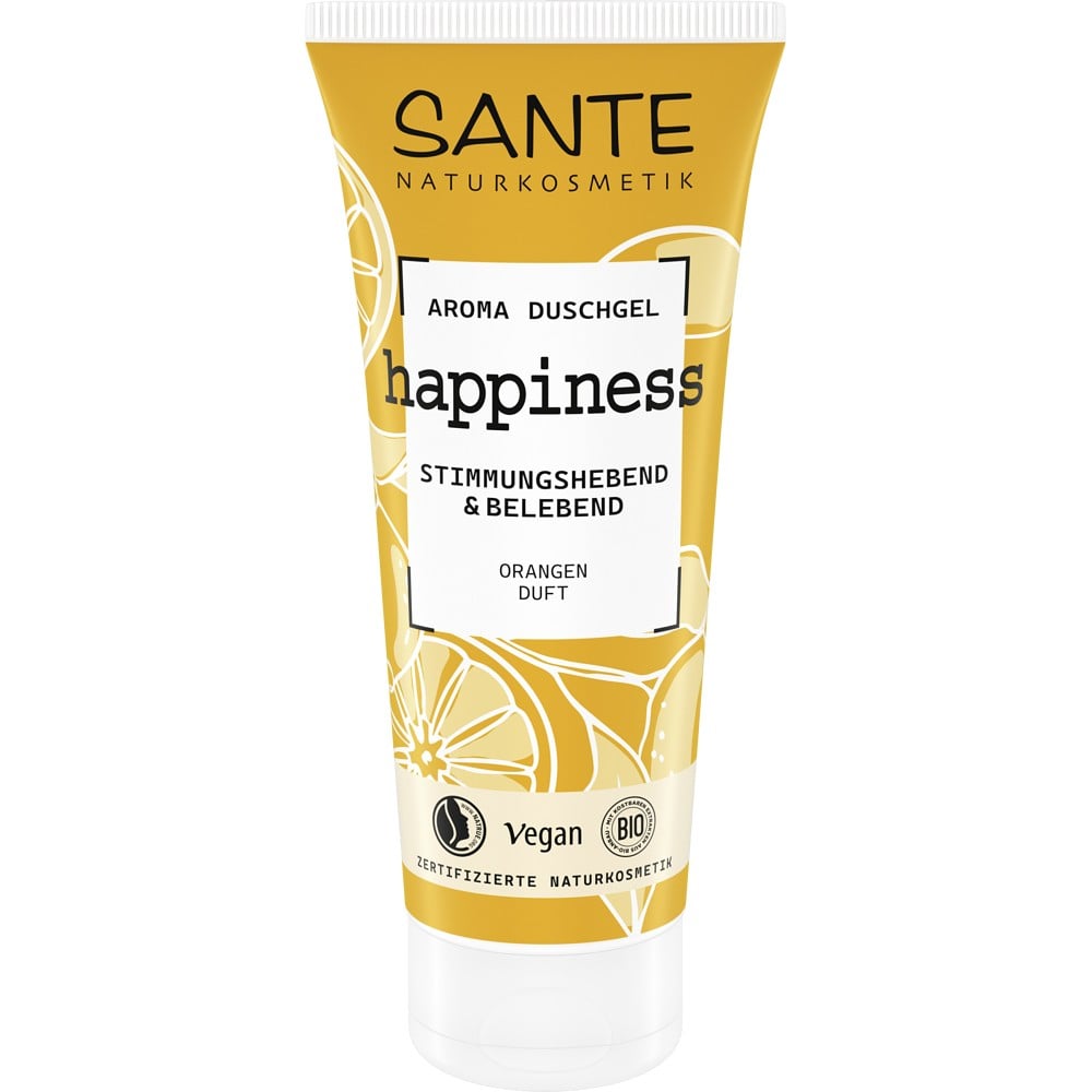 Gel de dus Happiness cu portocala - Sante