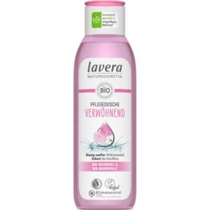 Gel de dus pentru rasfat cu trandafir salbatic si bumbac bio - Lavera