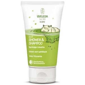 Gel de dus si sampon cu lime 2 in 1 pentru copii - Weleda
