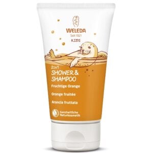 Gel de dus si sampon cu portocale 2 in 1 pentru copii - Weleda