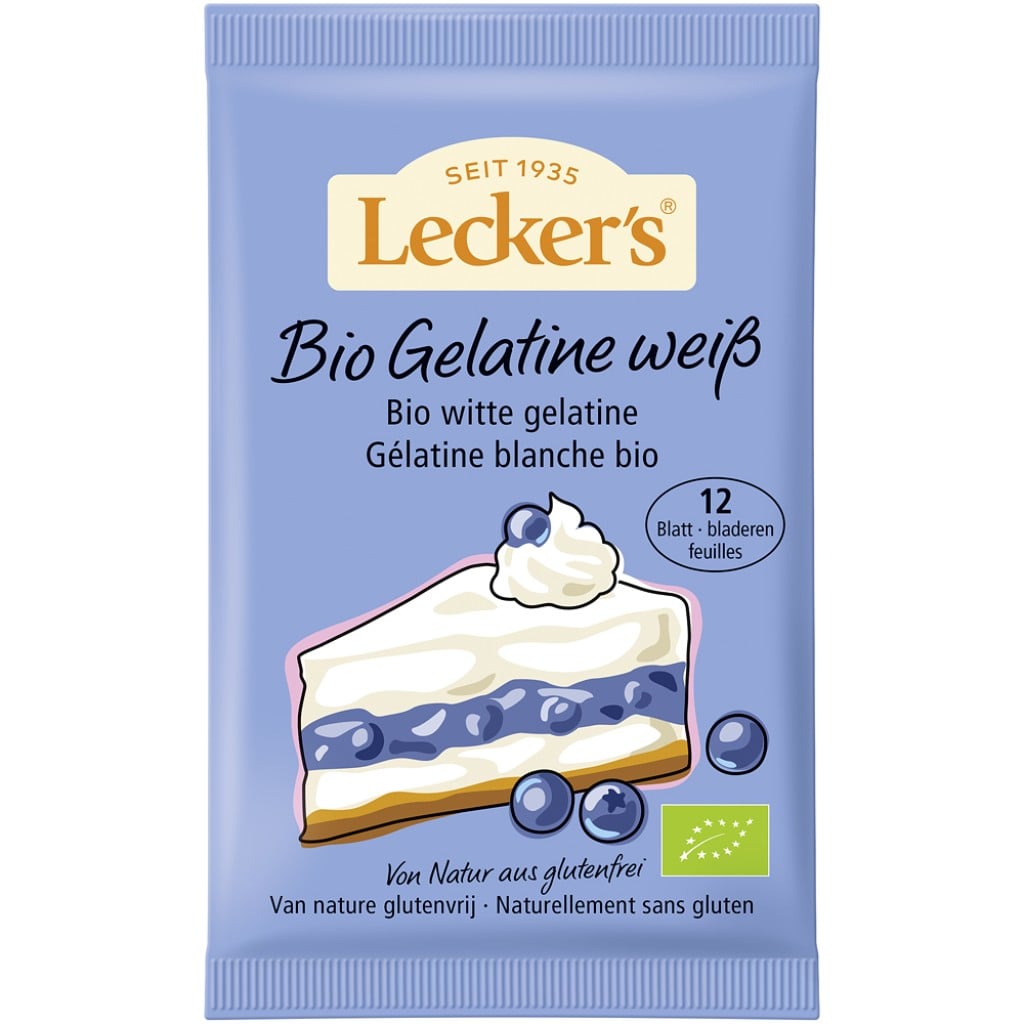 Gelatina alba 12 foi fara gluten, eco - Leckers