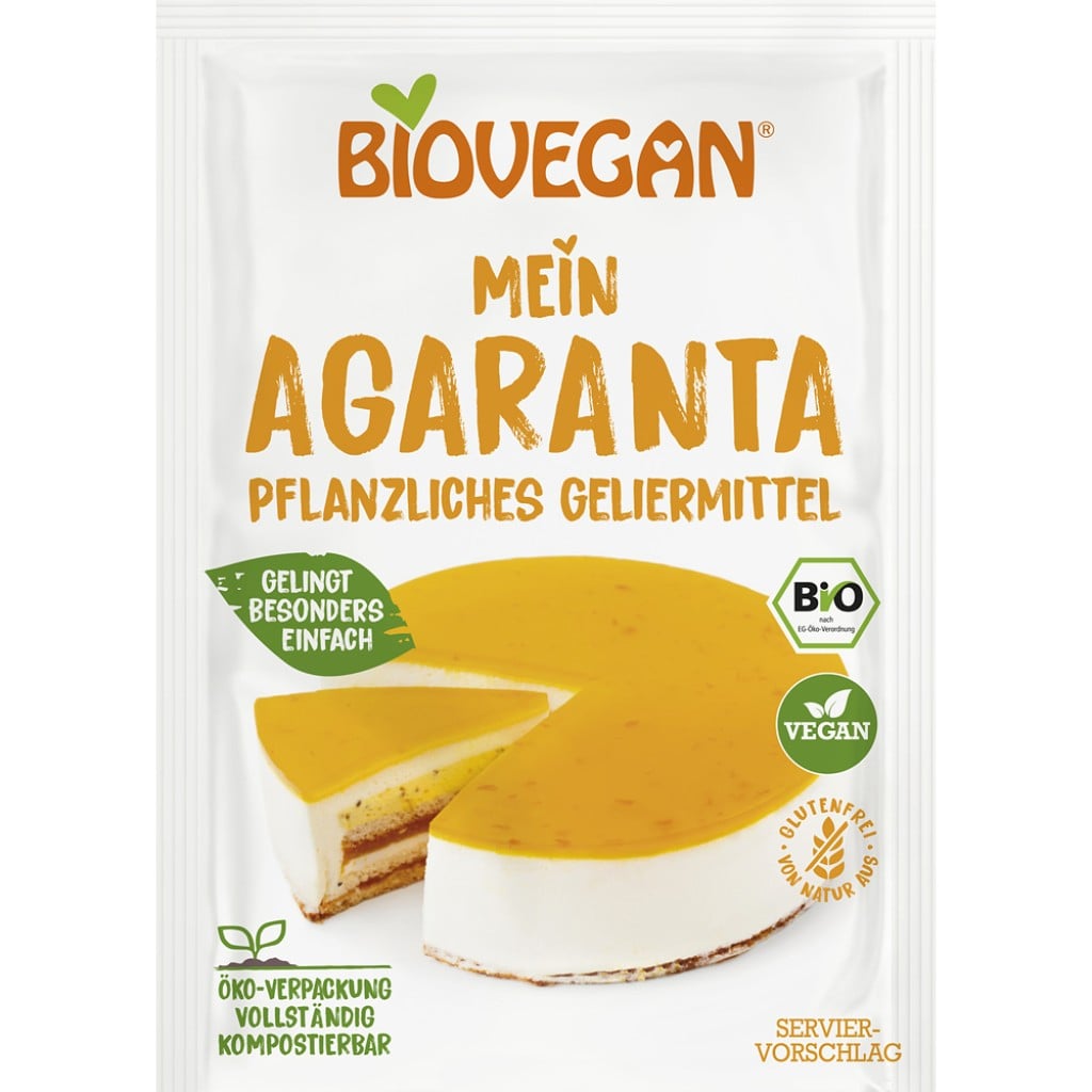 Gelatina vegetala Agaranta fara gluten, eco - Biovegan