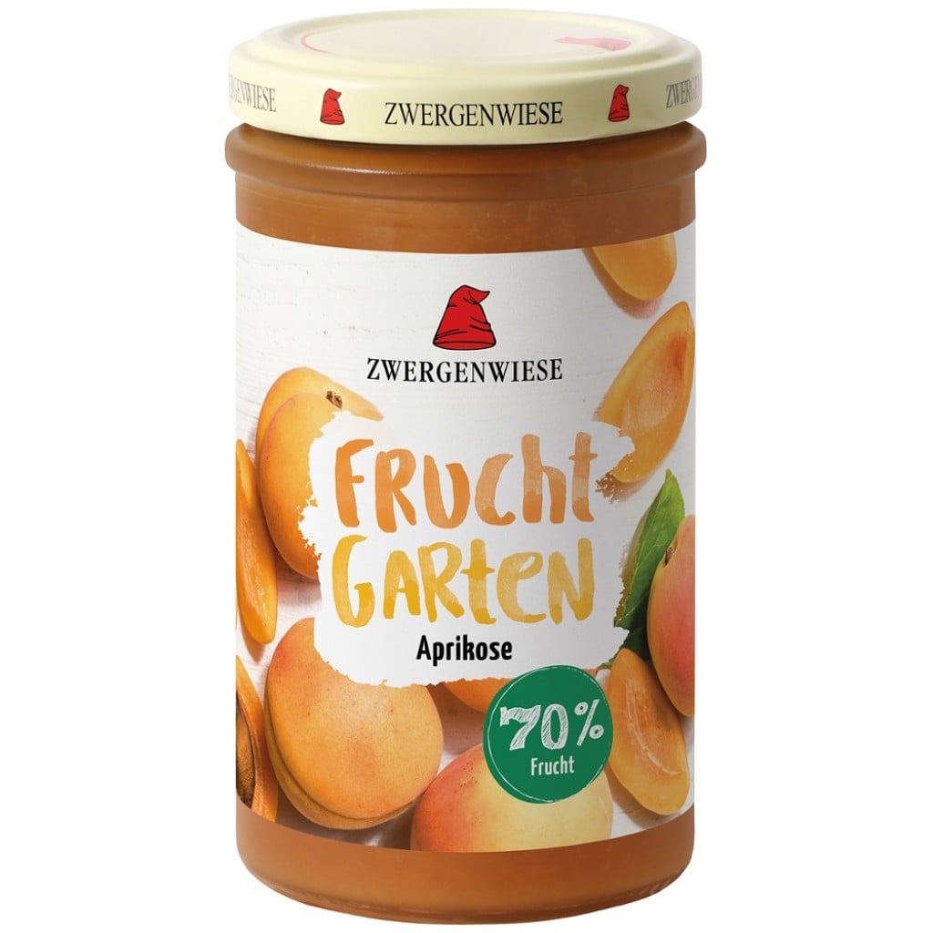 Gem de caise indulcit cu nectar de agave fara gluten, eco - Zwergenwiese