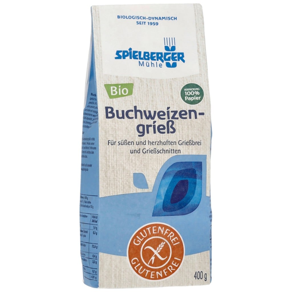 Gris din hrisca fara gluten, eco - Spielberger