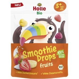 Gustare din fructe pentru copii 3 ani, eco - Holle