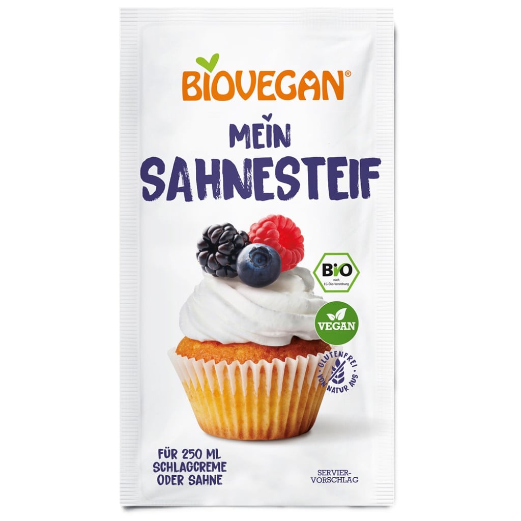 Intaritor pentru frisca nativ fara gluten 3x6g, eco - Biovegan