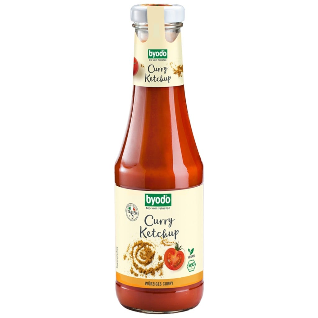 Ketchup curry fara gluten, eco - Byodo