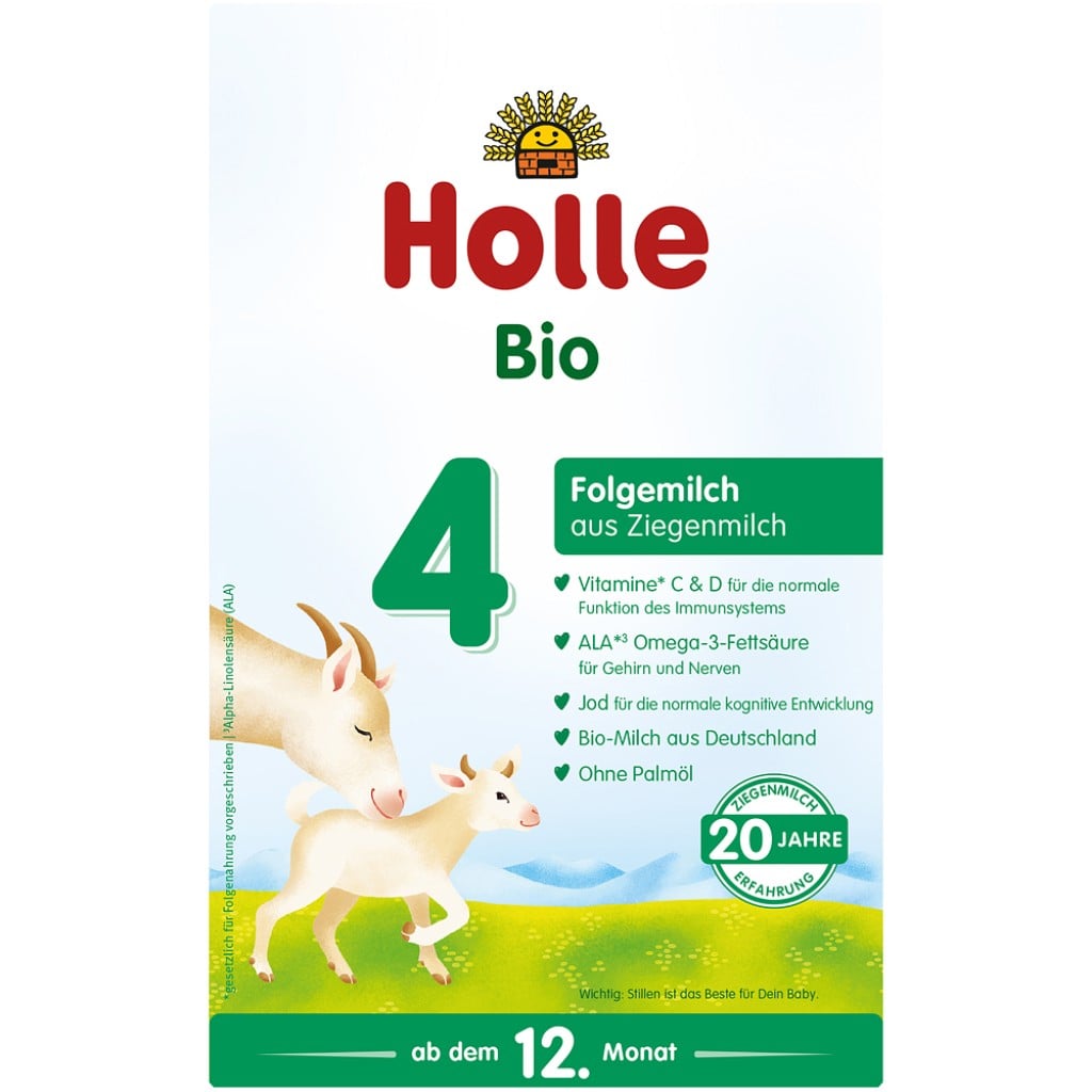 Lapte praf de capra pentru sugari 12 luni Formula 4, eco - Holle