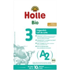 Lapte praf de vaca A2 pentru sugari 10 luni Formula 3, eco - Holle