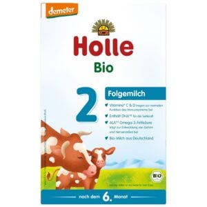 Lapte praf de vaca pentru sugari 6 luni Formula 2 demeter, eco - Holle