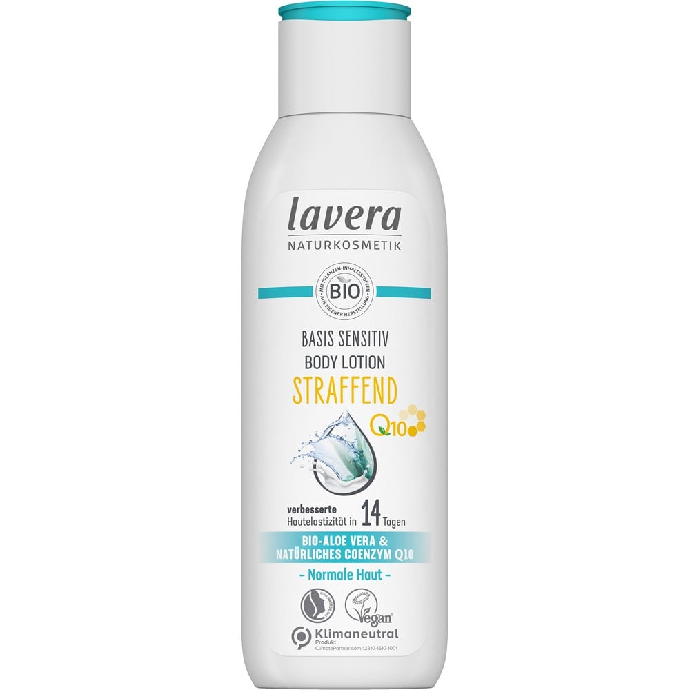 Lotiune de corp Sensitiv pentru fermitate cu aloe vera bio si coenzima Q10 - Lavera