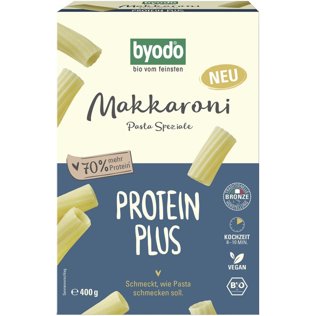 Macaroane Protein Plus, eco - Byodo
