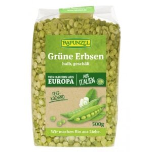 Mazare verde jumatati decojita, eco - Rapunzel
