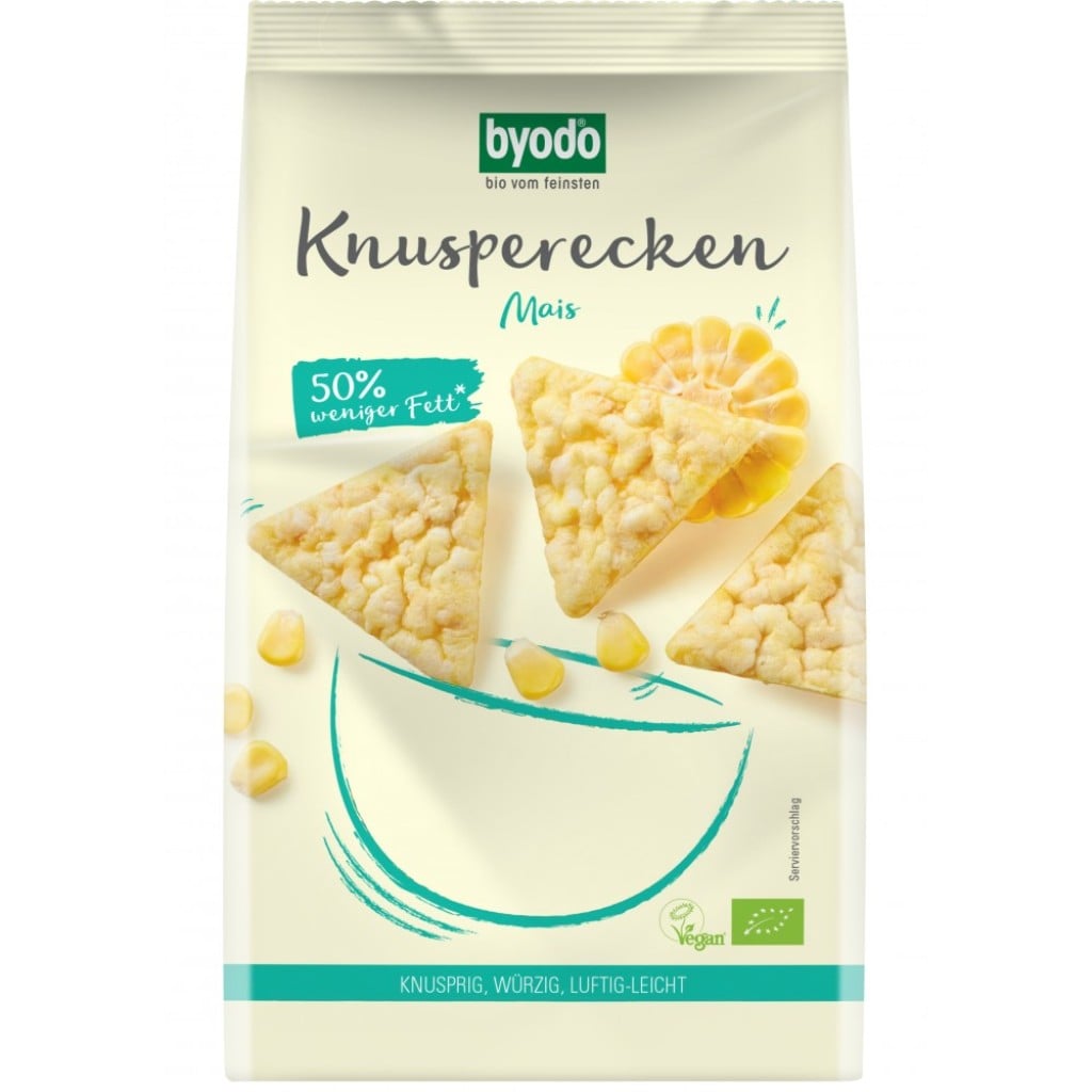 Mini Crackers din porumb fara gluten, eco - Byodo