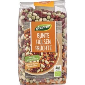 Mix colorat din leguminoase, eco - Dennree
