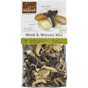 Mix de ciuperci salbatice deshidratate, eco - Wohlrab