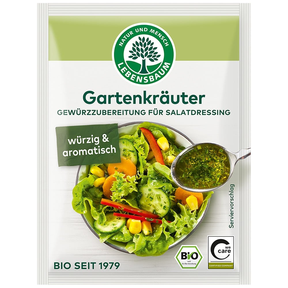 Mix de condimente pentru salata cu ierburi de gradina 3x5g, eco - Lebensbaum