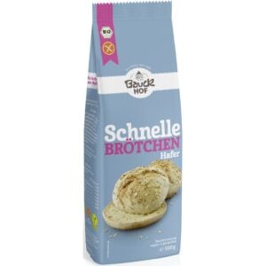 Mix de faina pentru chifle rapide din ovaz fara gluten, eco - BauckHof
