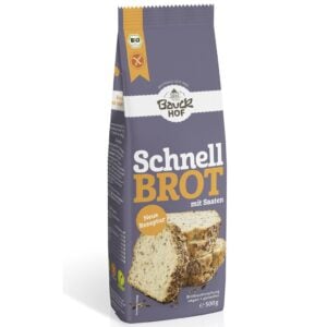 Mix de faina pentru paine rapida cu seminte fara gluten, eco - BauckHof