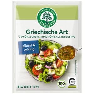 Mix de ierburi Grecesti pentru dressing de salate 3x5g, eco - Lebensbaum